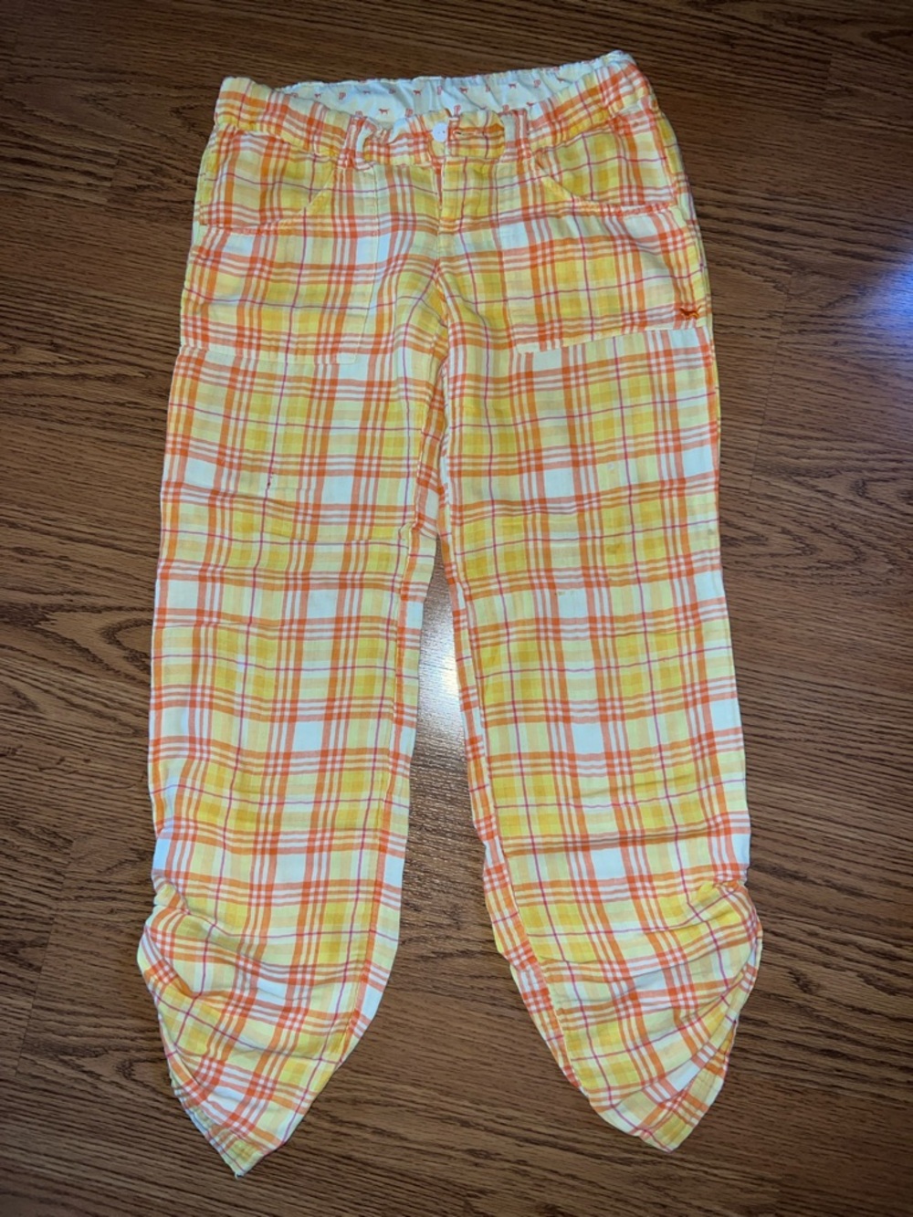 Vintage PINK Plaid Pants